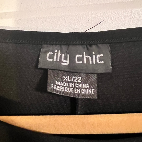 City Chic Plus Size Formal Black Dress - Picture 4 of 6